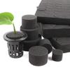 20Pcs Black Hydroponic Sponge Garden Vegetable Soilless Cultivation Growing Media Sponge Hydroponic Baskets Planting Sponge