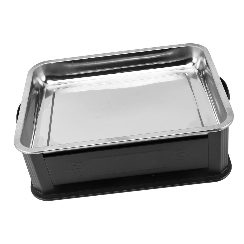 Fish Charcoal Alcohol Stove Rectangular 2.2?4.4lb Fish Stainless Steel M Size Fish Alcohol Grill