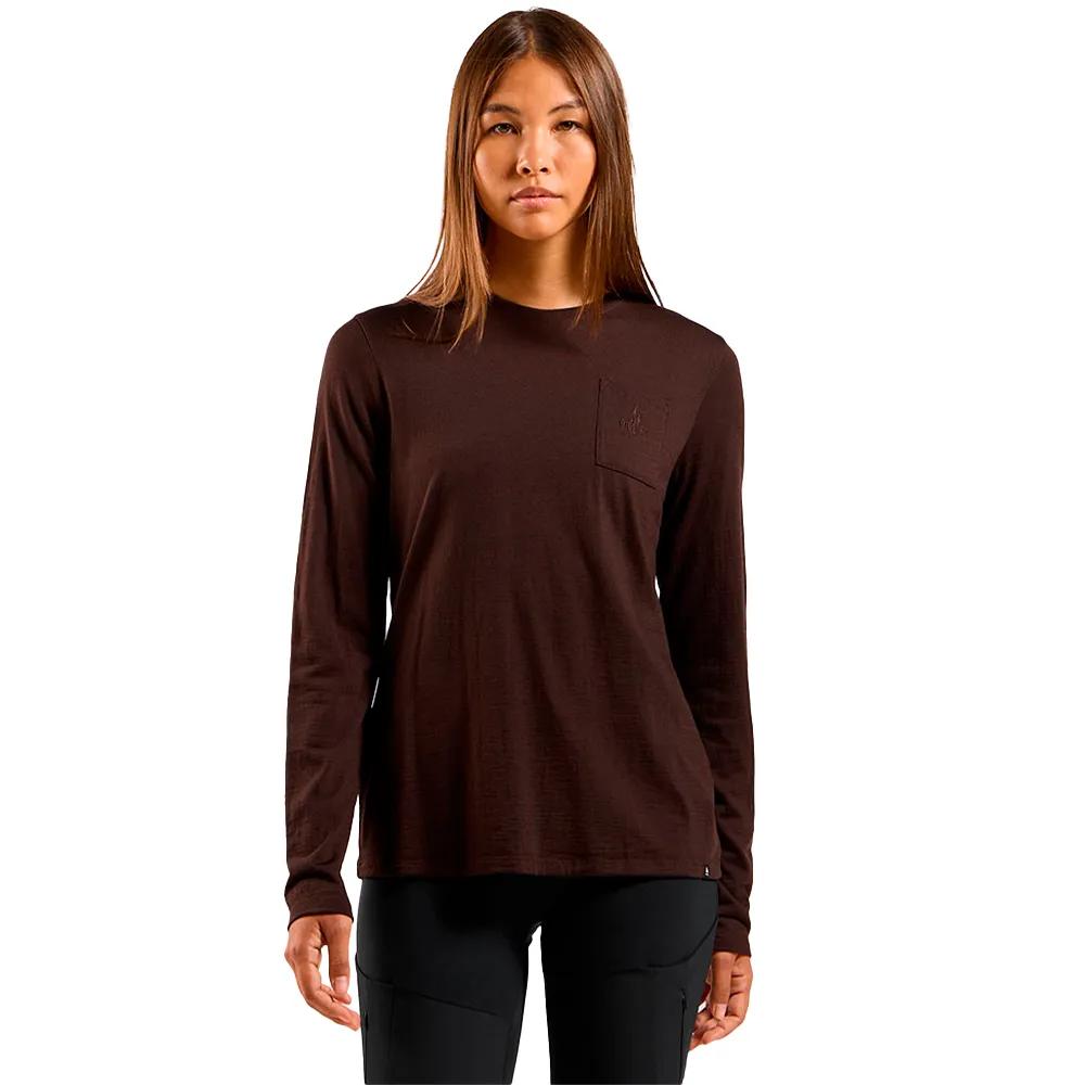 

Odlo Базовый слой с длинным рукавом Merino 200 Pocket M