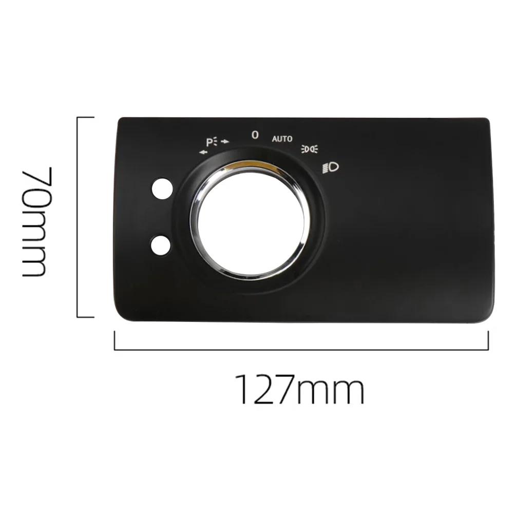LHD Front Left Dashboard Headlight Switch Button Panel Trim Cover For Mercedes-Benz ML Class W164 GL Class X164 2007-2011