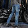 New product JES-24 motorcycle jeans men's locomotive retro casual adjustable knee pads anti-drop cycling pants