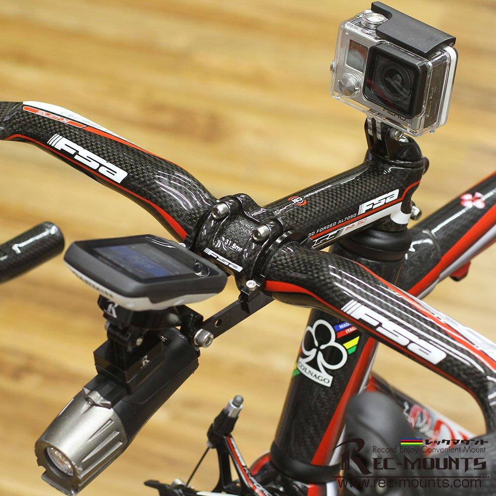 Top Cap Mount Type 1 Top Cap Mount for GoPro HERO Series Cameras for Shooting That Fits Over the Existing [REC MOUNT] [REC-B09-GP] Stem/forward (type