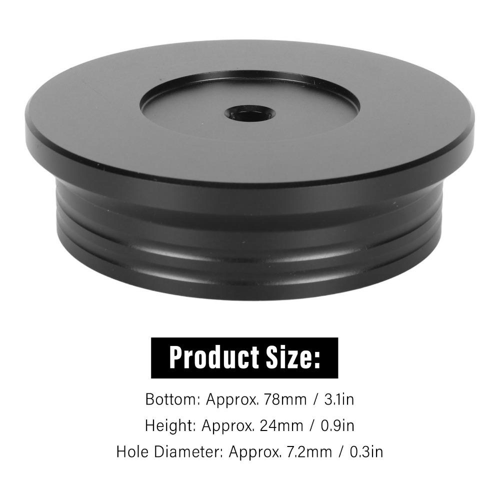 Aluminum Alloy Turntable Weight Clamp Vibration Reduction Disc Stabilizer Weight for LP Record