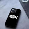 Fish Symbol Jesus Christ Christian Phone Case Tempered Glass For IPhone 17 13 14 16 12 15 11 Pro Max Plus Mini X XR SE2020 Coque