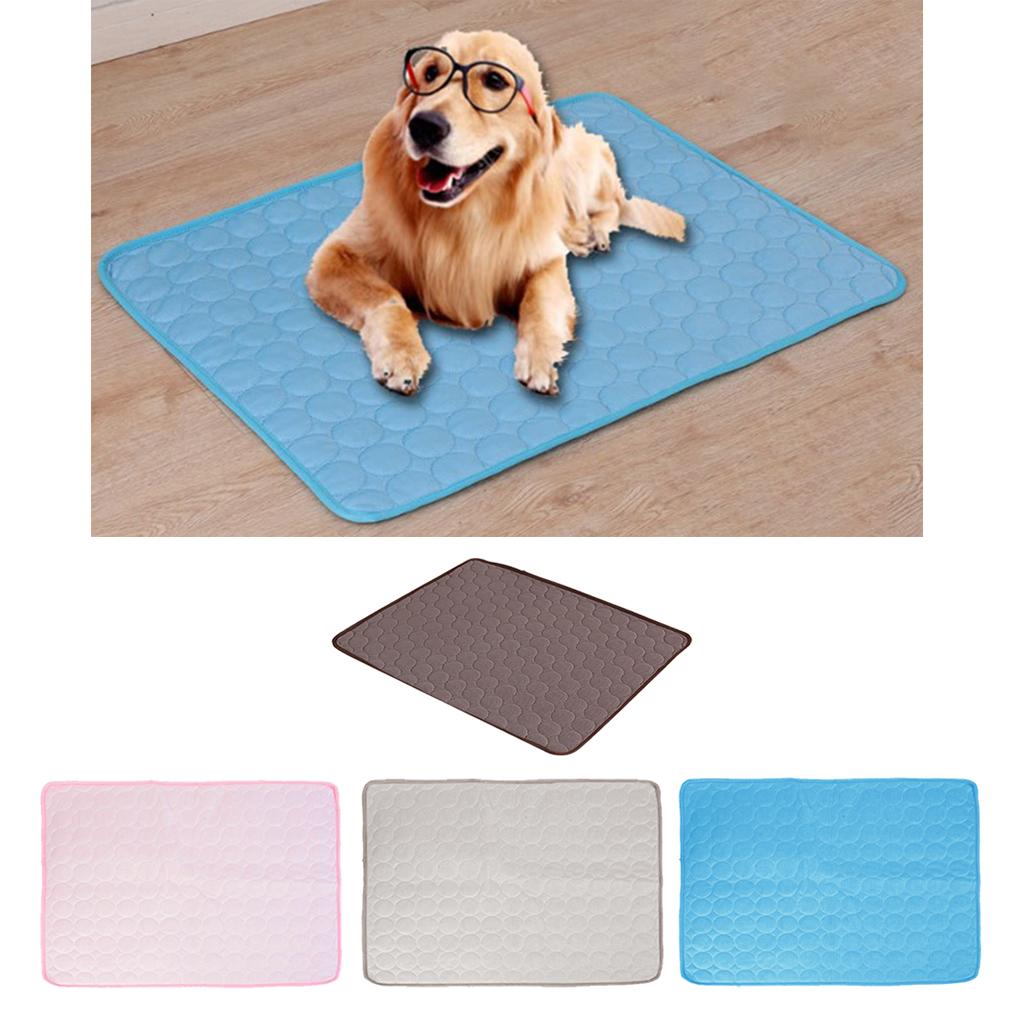 Cats Dog Cooling Mat Self Pad Foldable Washable