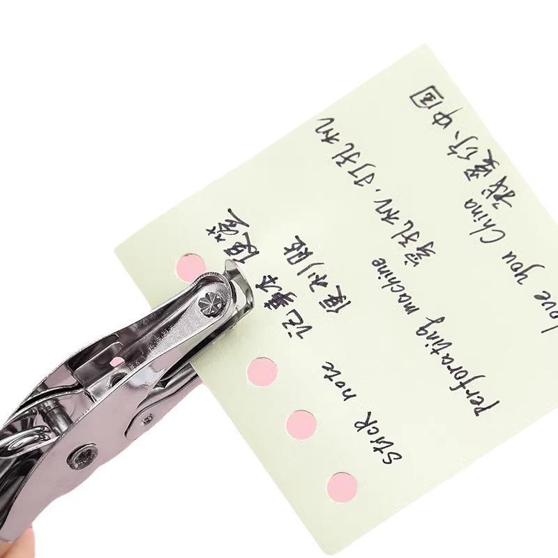 Round Hole Punch for Loose Leaf Binder