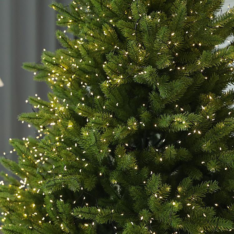 2025 Large Luminous Christmas Tree with Ornaments for Indoor Decoration
