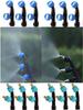 1/2"1/4" Garden High Pressure Atomizing Adjustable Nozzle with Threaded Single/Dual/Triple Nozzle Irrigation Pesticide Sprinkler