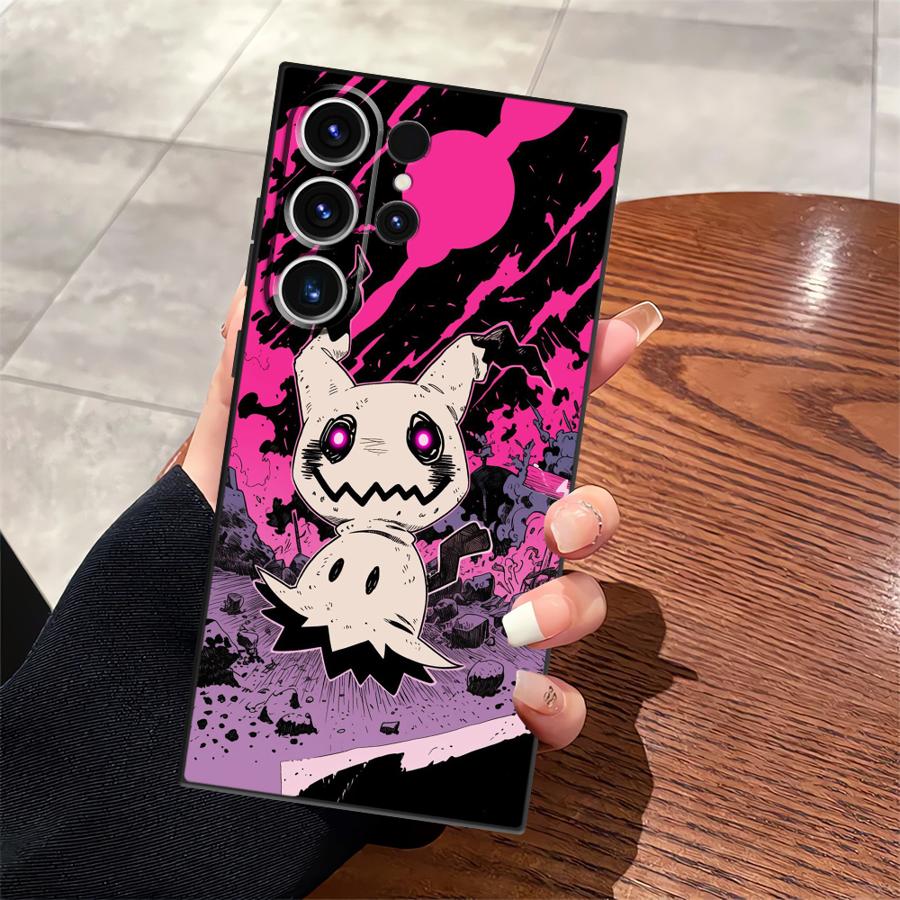 Anime Pokemon Gengar Case for Samsung Galaxy S26 S24 Plus S10 S9 S23 S21 FE S20 S25 Ultra Note 20 Ultra 8 9 10 Funda Phone Cover