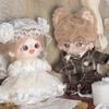 niannyyhouse 20cm Plush Clothes Wedding Suit Cotton Doll Accessories Dress-Up (G)