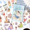 20 Pcs Die Cut Stickers Book Cute Cartoon Decorative Handmade Scrapbooking Supplies Diary Sticker Japanese Stationery Stickers