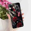 For Realme GT Neo5 RMX3706 Case Fashion Painted Flowers Silicone Cover For Oppo Realme GTNeo5 GTNeo 5 Phone Cases