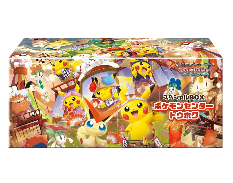 

Коллекционная карточная игра Pokemon Scarlet Violet Специальный бокс Pokemon Center Tohoku &