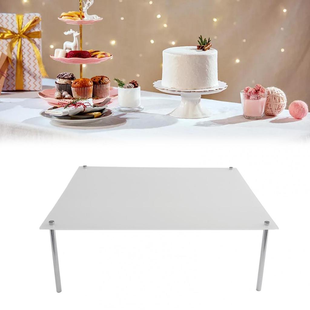 1 Pc Cake Stand 15cm/20cm/25.4cm/30cm Acrylic Easy To Clean