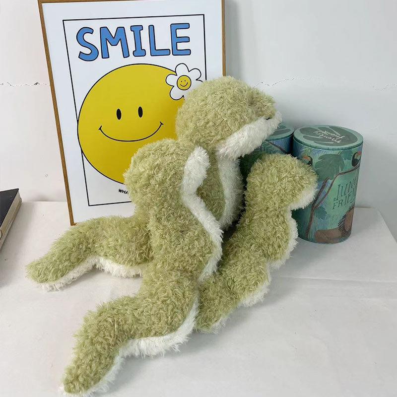 Small snake doll children's plush toy cloth doll blue snake doll sofa living room ornament Year of the Snake gift