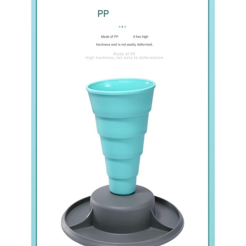 Foldable Pastry Cup Set with Multiple Nozzle Shape for Cake Decorating and Easy Storage Design