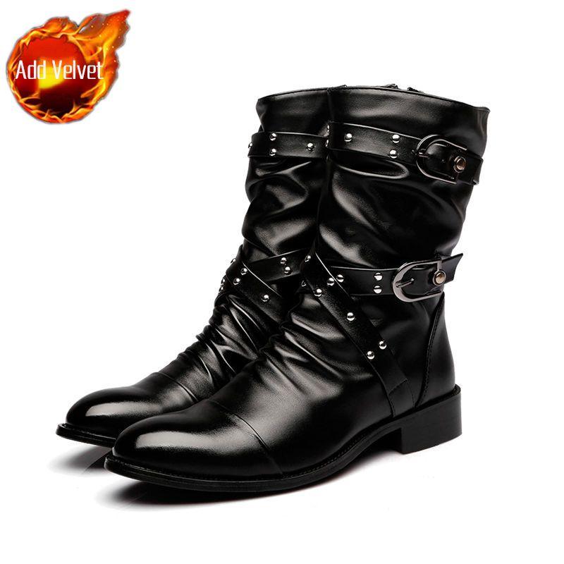 Buty męskie Wiosna Jesień Moda Szpiczasty Nosek Buty męskie Retro Vintage Wygodne Oryginalne Oferty Y2k Klasyczne Wysoka Jakość Nowe