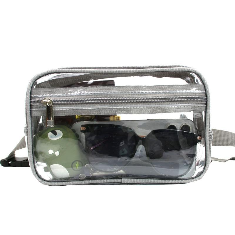 Hot-selling PVC waterproof travel messenger bag, travel portable see-through storage bag, beach mobile phone bag