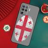 Georgien Flagge Hülle Für Oppo A15 A17 A57 A6 A5 Pro A54 A74 A94 A16 A76 A96 A40 A60 A80 A18 A38 A58 A78 A98
