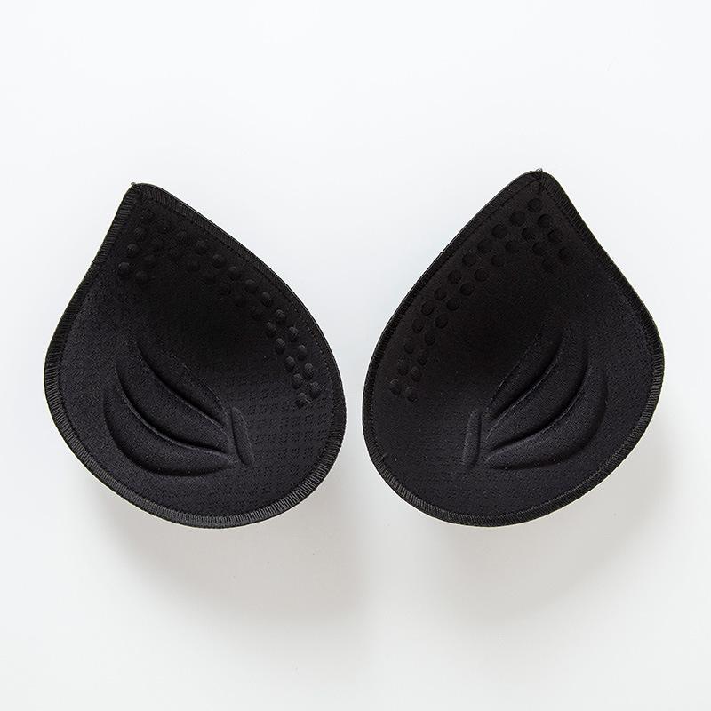 1.6cm Removable Lock-Edge Sponge Pads for Bras, Perfect for Yoga Wear, Swimwear, and Everyday Use.