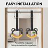 With Straps Gymnastic Rings Durable Fitness Exercise Ring Pull Up Bar  Gymnastics Practice