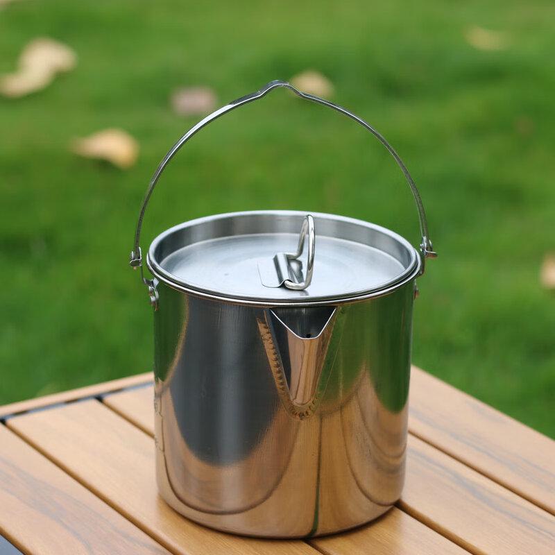 Zhichu 1.2L Stainless Steel Camping Kettle