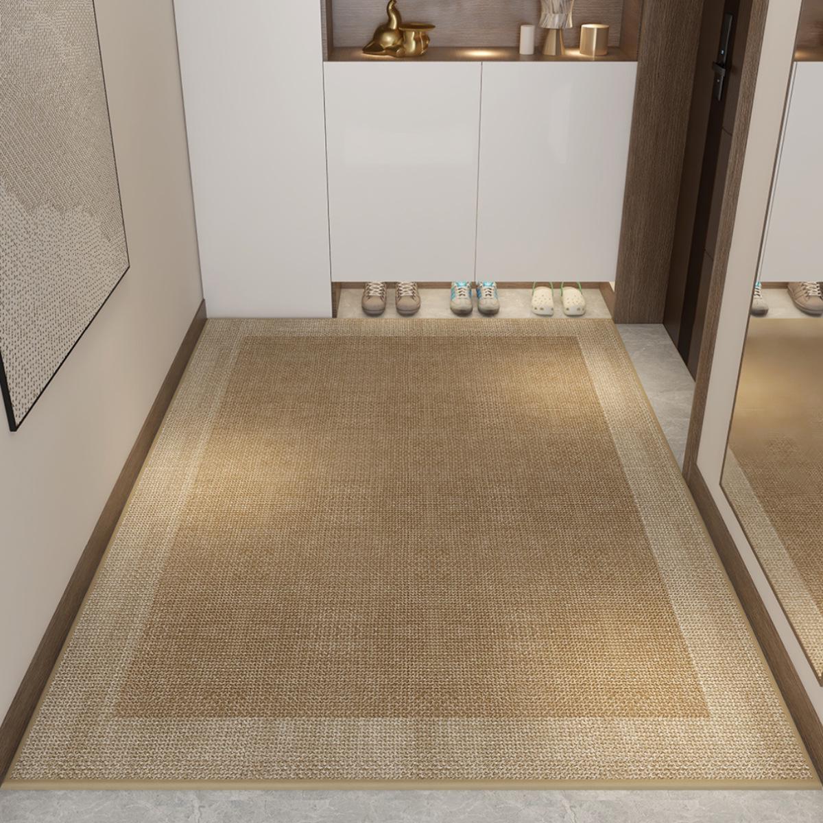 Luxury Imitation Sisal Entryway Doormat - Customizable Home Carpet 80CM×120CM