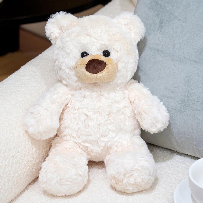 

Adorable Plush Teddy Bear Doll In Brown Perfect For Birthday Gifts For Boys And Girls білий