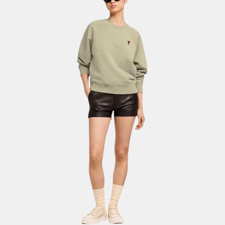Ami Paris Ami De Coeur Crewneck Sweatshirt USW005747-366