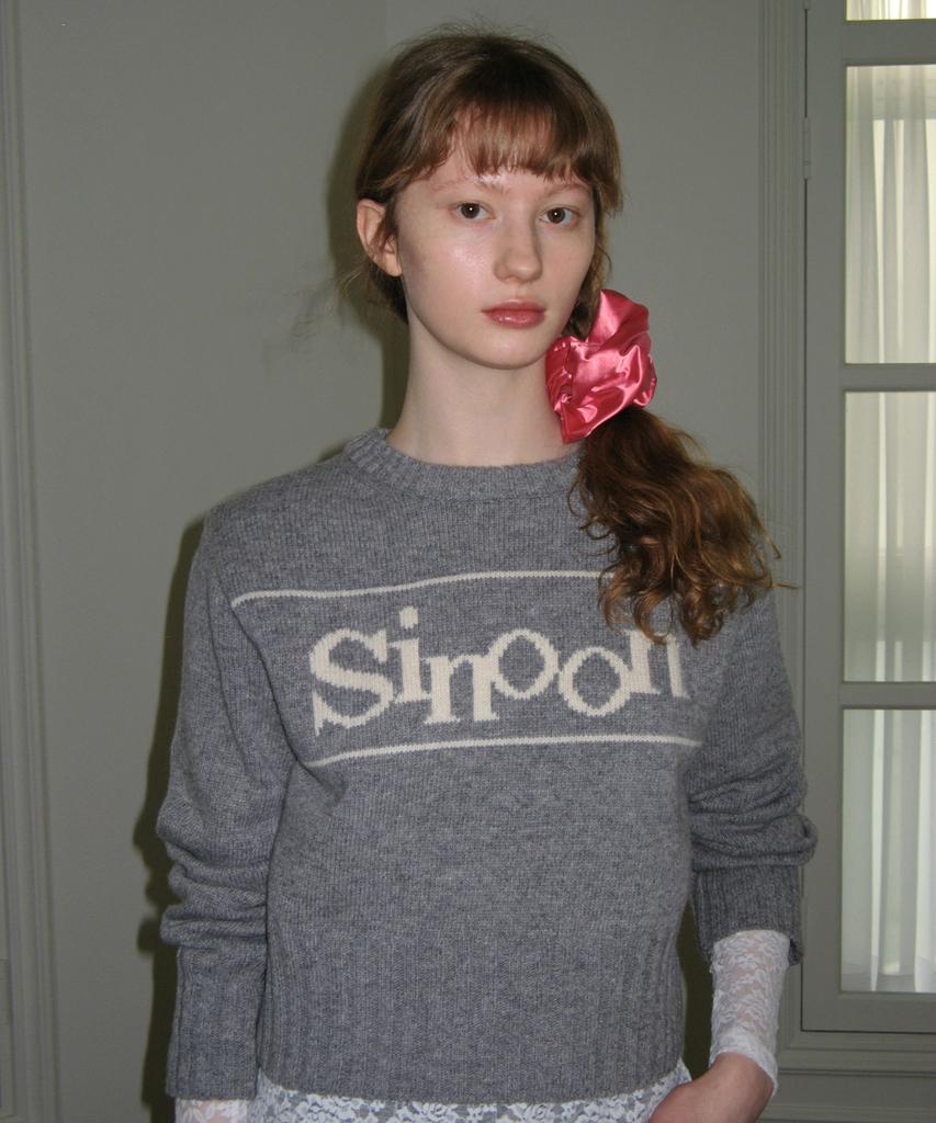 SINOON Sinoon Pullover Knit (Grey)