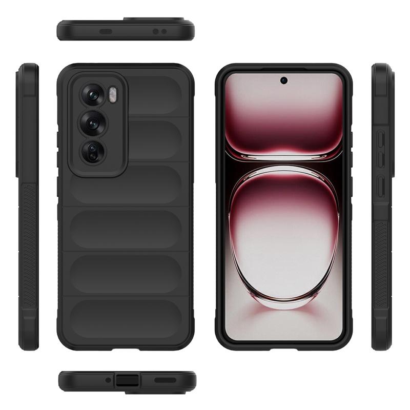 For Reno 12 Pro Case Cover OPPO Reno 12 Pro Capa New Shockproof Phone Bumper Back Armor Soft TPU Fundas Reno12 Reno 12 Pro Cover