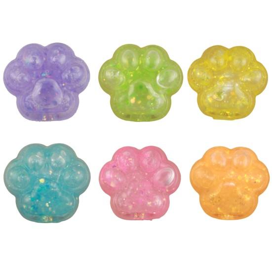 Cute Flexible Relieve Stress Soft TPR Colored Vent Ball Toy Squeezing Toys Children Gift Relief