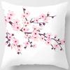Beautiful Cherry Tree Square Pillowcase Cushion Cover for Home Decor, Car Sofa   45cm*45cm