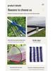 A1R Portable Double Hammock with Quick-Open Mosquito Net and Anti-Rollover Design for Outdoor Use
