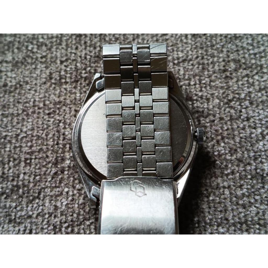 Used [Working item] Citizen Seven Star Quartz Rare gradation dial Genuine belt