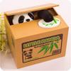 Stealing Money Cat Piggy Bank: Cute Cartoon Children's Coin Jar
