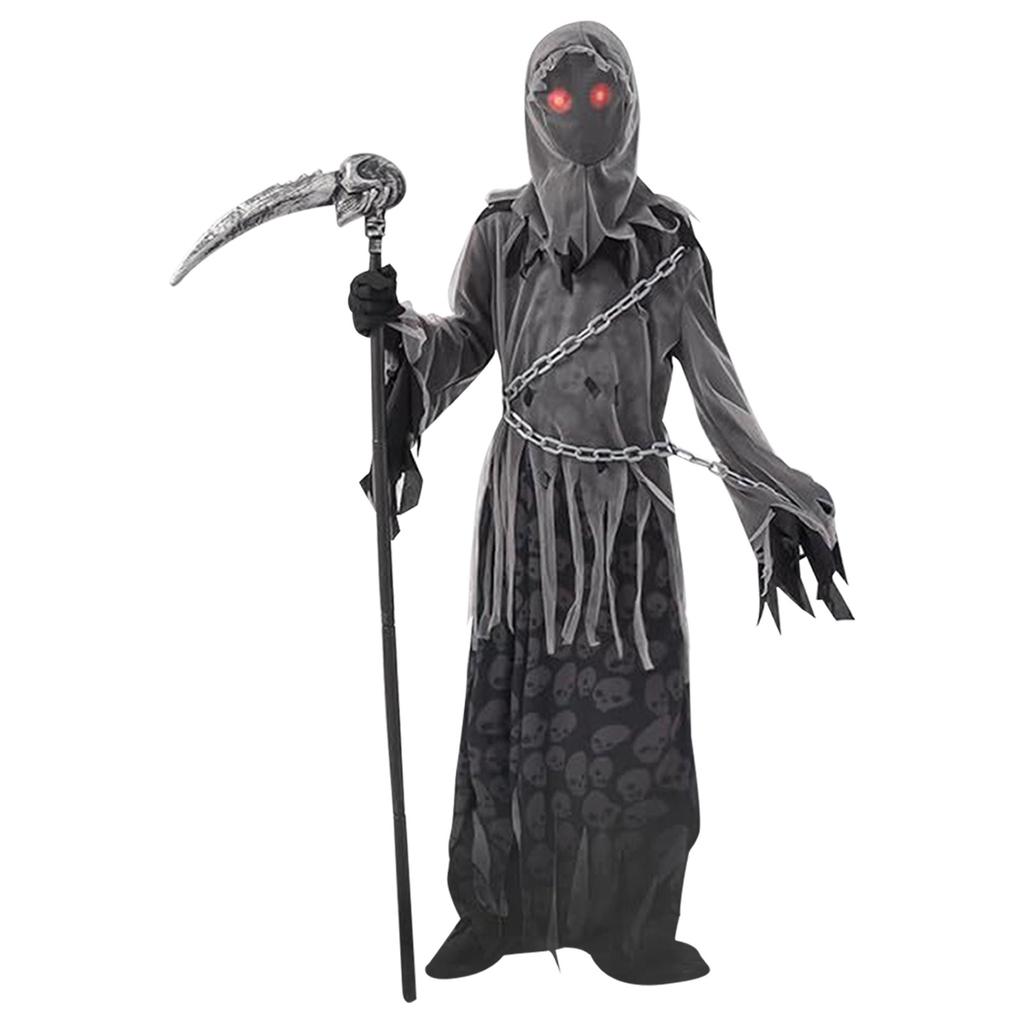 Horror Atmosphere Universal Death Godness  Costume For Both Men And Women, Halloween Costume, Halloween Horror Atmosphere Decorative Costume