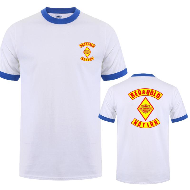 Red And Gold Nation Bandidos T Shirt Unisex Summer Short Sleeve Cool Streetwear Tops Cotton Oversized Tshirt Dz188