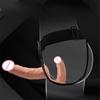 Strap On Double Head Telescopic Dildo  Realistic Wearable Massager Artificial Panties For Lesbian Adult Products Sex Toy