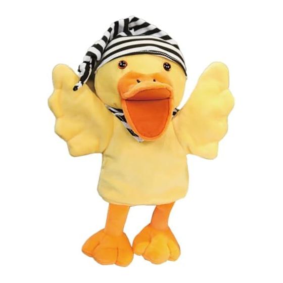 Ludus Felix Hand Puppet [Inspected by Domestic Testing Agency] Puppet Show Glove Puppet Ventriloquism Stuffed Toy (Duck)