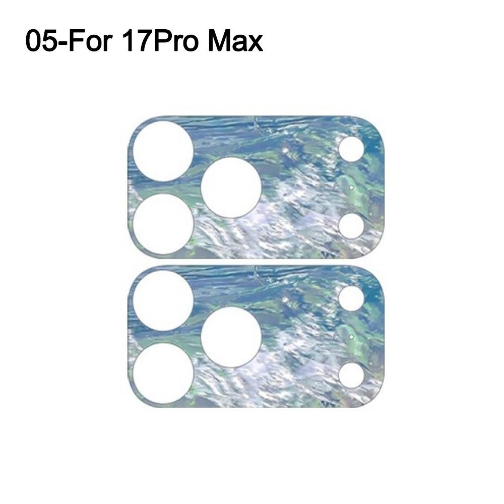 

2 шт. Матовый матовый протектор линз для iPhone 17 Pro Max 17Pro Аксессуары для телефона 05-for 17Pro Max