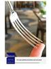 Western Premium 304 Stainless Steel Cutlery Set: Oval Handle Spoon, Fork & Steak Knife