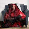 1pc Descendants The Rise of Red1 Blanket, Gift, for Men and Women, Soft Blanket, Good for Sofa Bed Couch Travel, Lightweight Flannel Blanket