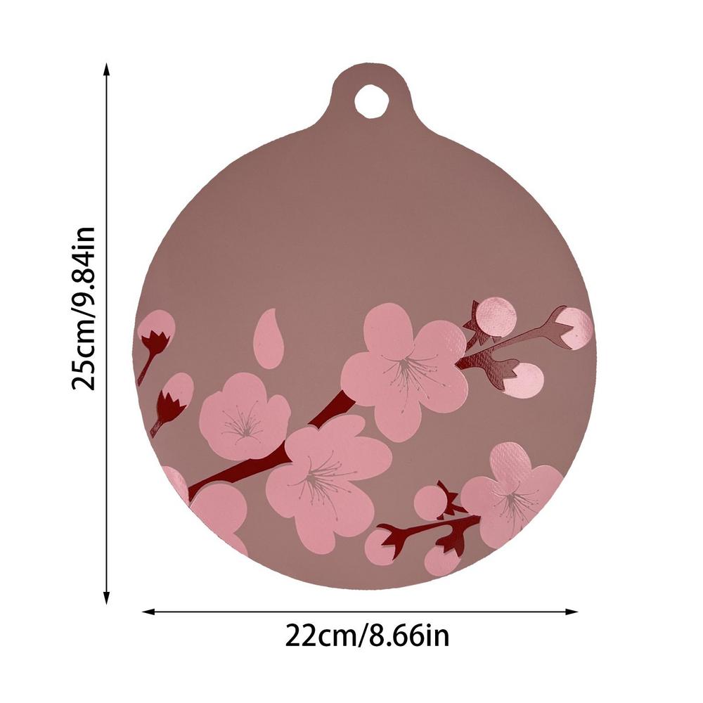 8.66 Inch Round Heat Insulated Silicone Induction Cooker Mat Non Slip Cooktops Magnetic Stove Pad Insulation Pad 22x25x0.2cm