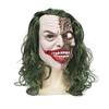 Latex Joker Head Mask With Large Eyes For Halloween Costume And Pranks
