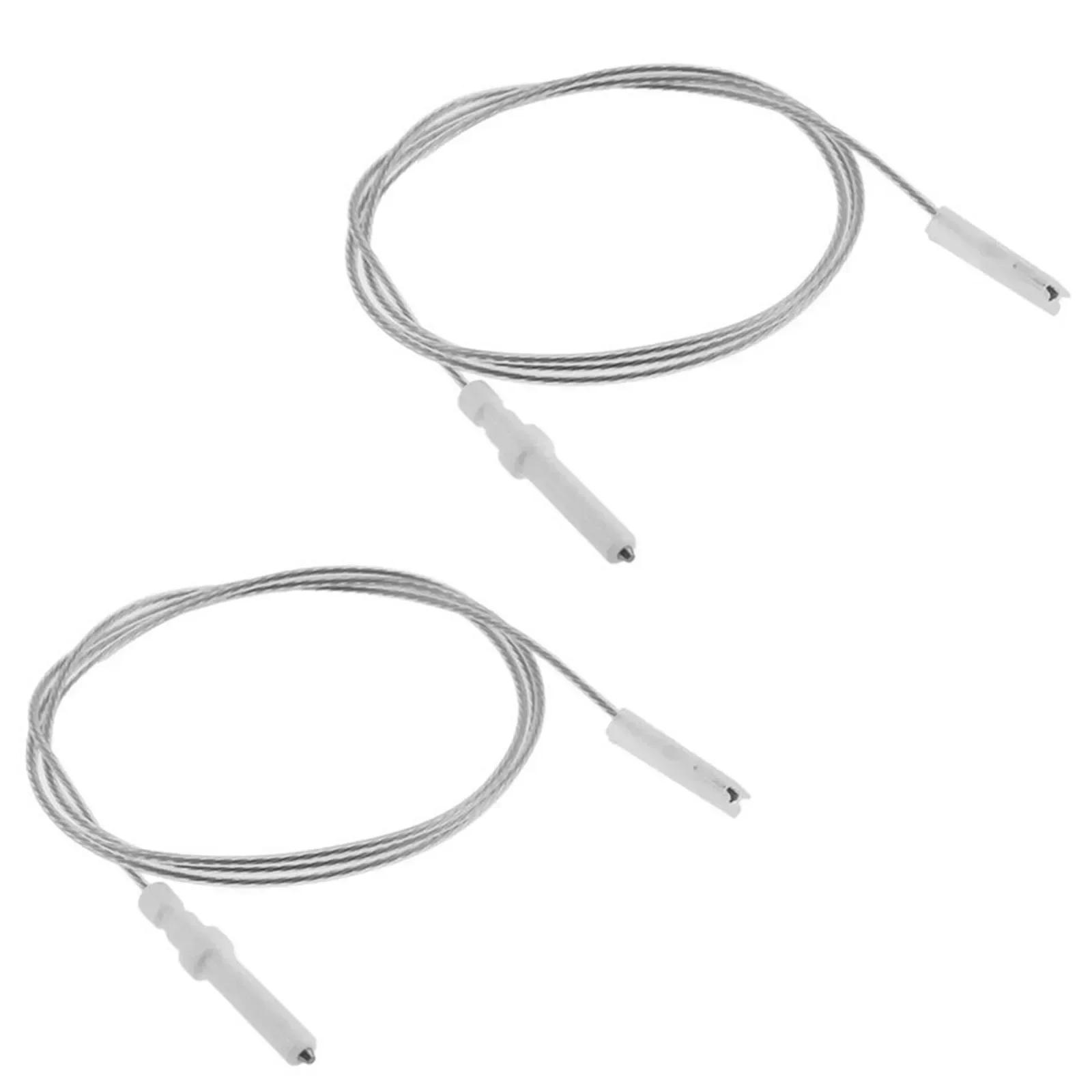 Gas Cooker Range Stove Part Ignition Electrode Spark Plug 900mm Ignition Wire 2pcs Kitchen Cooker Accessories And Parts