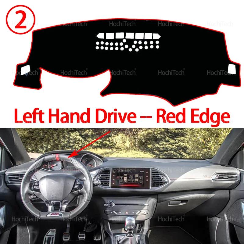 Dashboard Cover Dash Board Mat Carpet Pad Sunshade Cushion Car Visor Accessories for Peugeot 308 II T9 308SW 308GTI 2014~