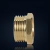 5Pcs Male To Female Thread Pneumatic Copper Reducer 1/8" 1/4" 3/8" 1/2" 3/4" 1" Threaded Bushing Reducing Pipe Fitting Coupler