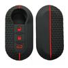 Silicone Key Case Remote Fob Car Key Cover For Peugeot Boxer For Citroen Jumper For Fiat 500 Panda Ducato 500L Punto Lancia Musa