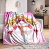 1pc Sailor Moon Flannel Blanket [Cozy Throw Blanket] For Sofa, Bed, Travel, Camping, Livingroom, Office, Couch, Chair, And Bed